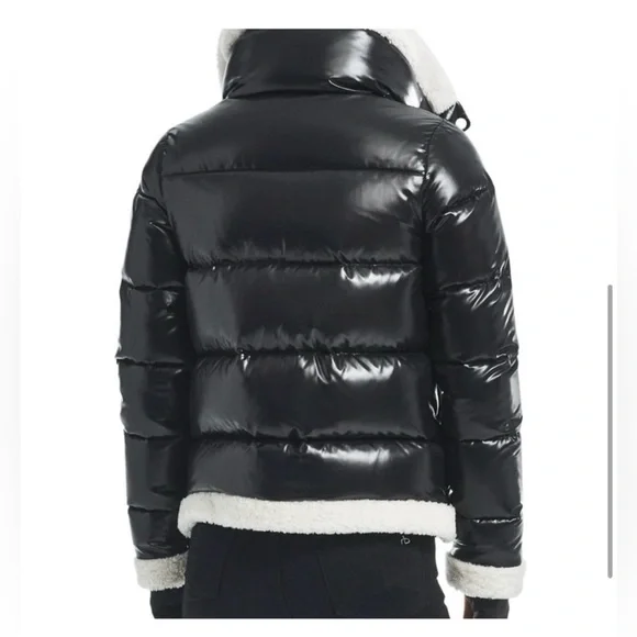 SAM. Gigi Shearling Trim down jacket size small new with tags - Picture 16 of 16